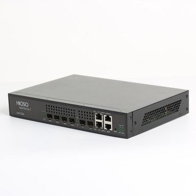 FTTH Hioso EPON OLT HA7304 Olt 4pon Fiber Optic Equipment 4 SFP Ports